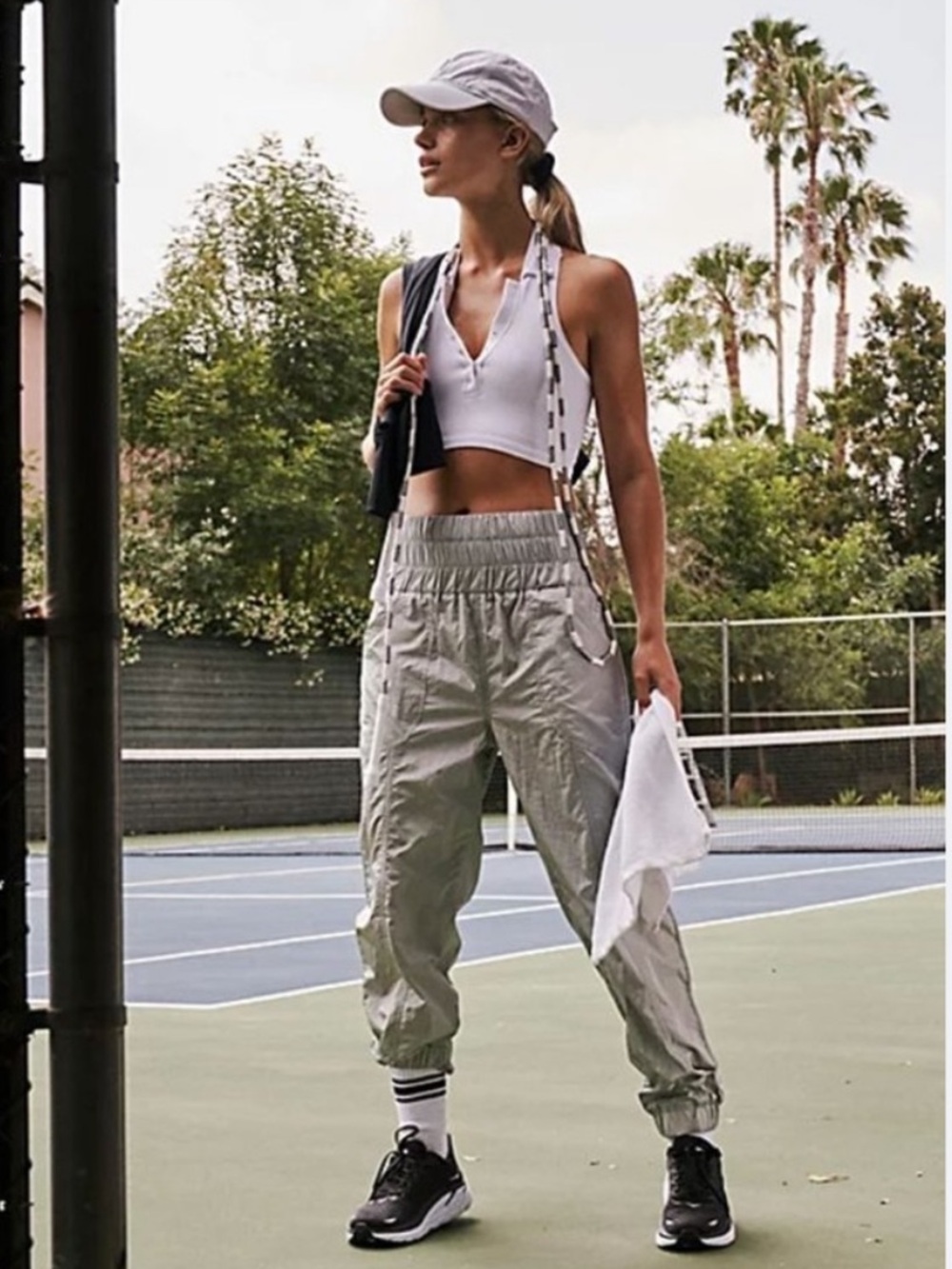 FP Movement by Free People Olive Track Joggers